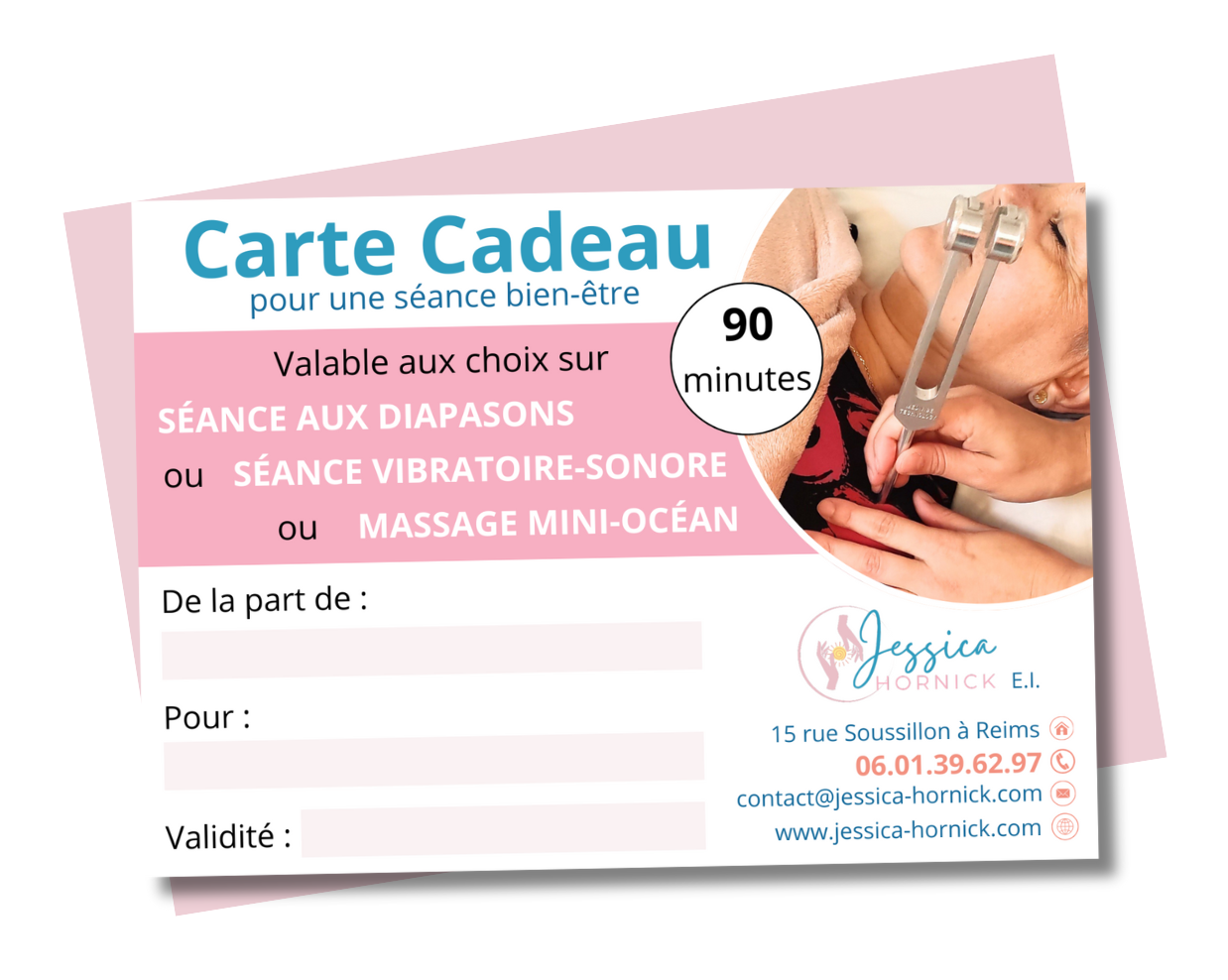 Séance aux diapasons Massage mini Océan Séance Vibratoire sonore Bien-être Relaxation profonde Anti-stress