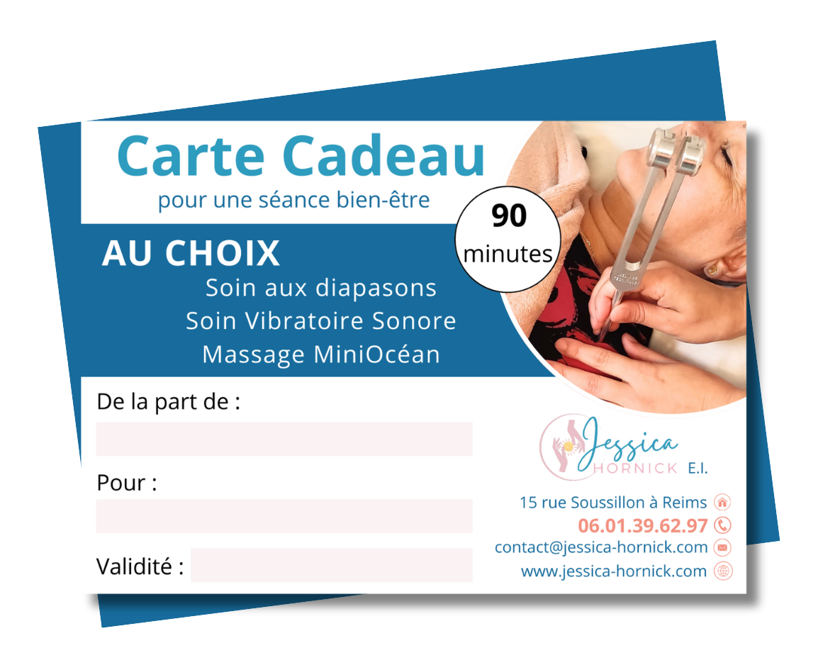 Séance aux diapasons Massage mini Océan Séance Vibratoire sonore Bien-être Relaxation profonde Anti-stress